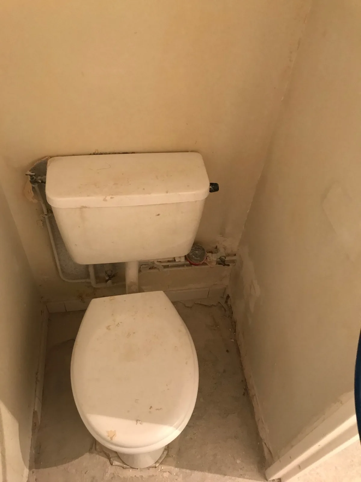 WC avant rénovation